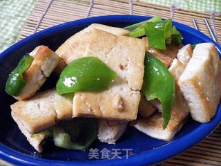 家常炒豆腐的做法