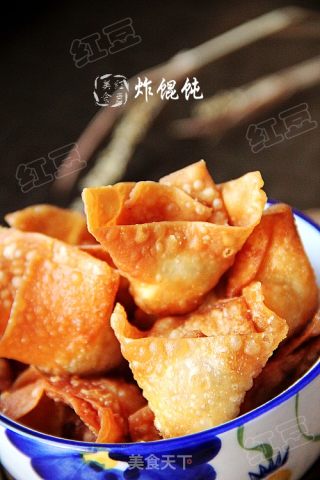 炸鲜肉馄饨的做法