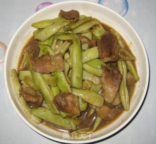 豆角炖肉的做法