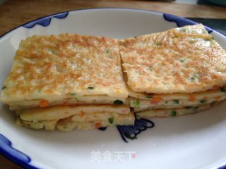 营养美味鸡蛋饼的做法