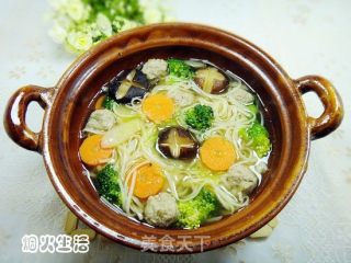 肉丸火锅面