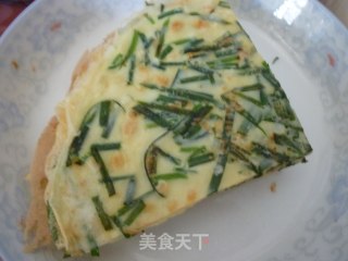 韭菜鸡蛋饼的做法