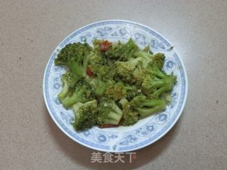 清炒西兰花的做法