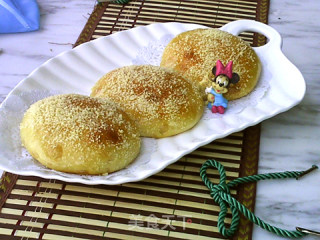 雪花酥粒面包