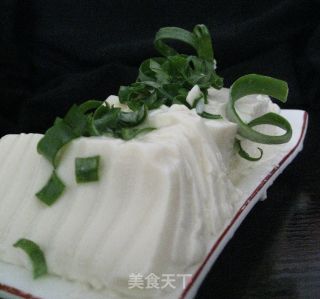 伪小葱版小葱拌豆腐的做法