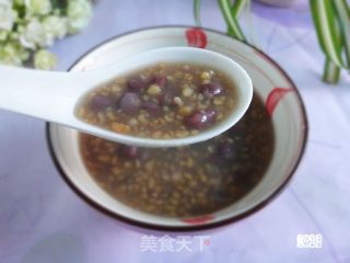 红豆玉米渣粥