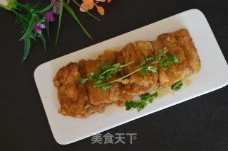 锅塌白菜盒——让白菜美丽美味的做法