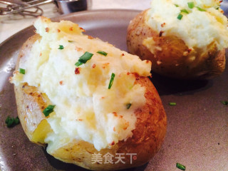 土豆泥 twice baked potatoes 经典美式西餐