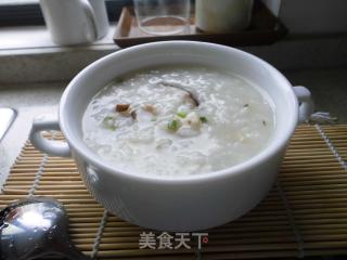 香菇鸡肉粥