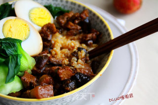 肉肉一族最爱的销魂饭：【台式卤肉饭】的做法