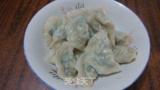 鸡蛋菠菜馅饺子