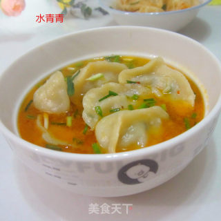 莴笋鱼泥饺子