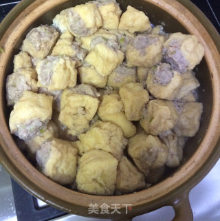 酿油豆腐的做法