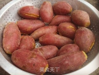 小青de美食厨房----蒸红薯仔的做法