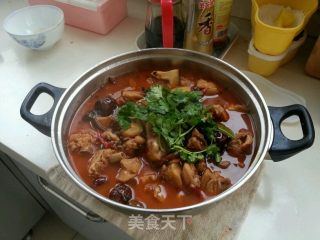 麻辣火锅鸡的做法