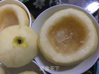 电饭煲版冰糖雪梨的做法