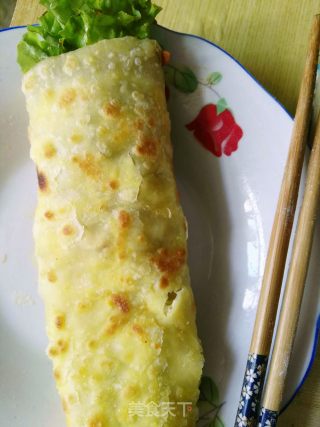 香酥鸡蛋灌饼的做法