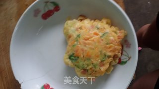 西兰花爱心鸡蛋饼的做法