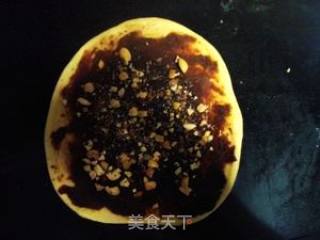 豆沙花生面包圈（中种冷藏法）--甜面包系列的做法步骤：4