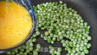 [我爱我的家]----------豌豆炒蛋的做法步骤：5