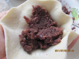 [闽菜]---自制豆沙饼的做法步骤：4