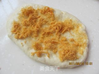 我的肉松面包的做法步骤：5