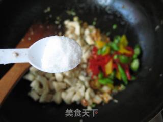 韩式家常菜—泡菜炒鸡丁的做法步骤：5