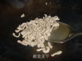 咸菜豆角炒肉丝的做法步骤：3