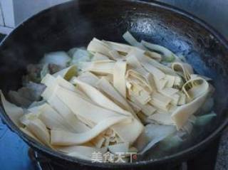 大白菜炖干豆腐的做法步骤：10