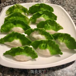 翡翠白玉饺子