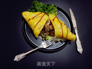 “金”包饭的做法