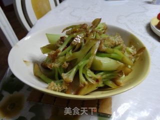 干锅菜花的做法