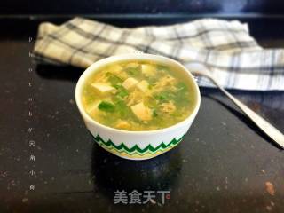 香椿豆腐汤的做法