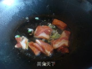 西葫芦香菇炒肉片的做法步骤：3