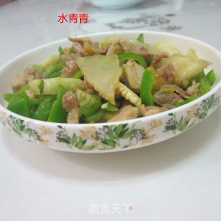 鲜榨菜炒肉的做法