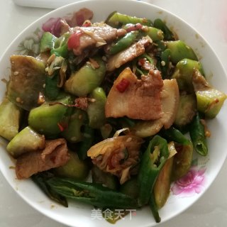 丝瓜炒肉片的做法