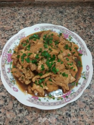 肉丝豆腐的做法