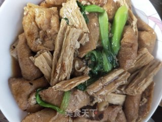 腐竹豆腐泡的做法