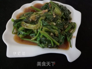 鱼香菠菜的做法