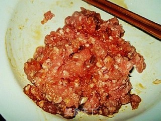 青菜肉末粥的做法步骤：2