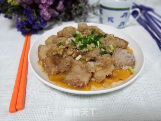 南瓜粉蒸肉的做法