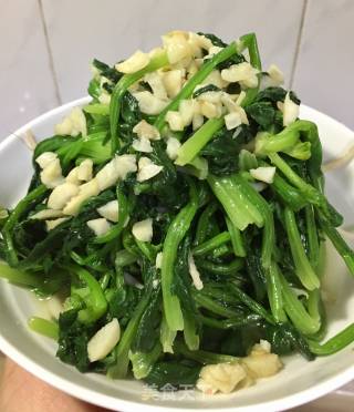 小清新之蒜香菠菜