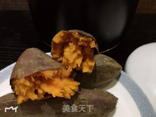 黑乐砂锅烤红薯的做法