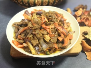 胡萝卜炒牛肉的做法