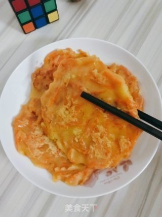 胡萝卜丝饼的做法