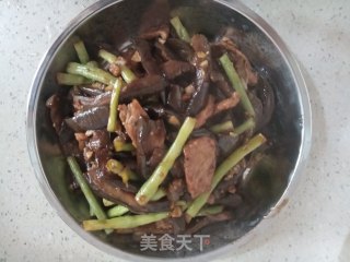 清香茄子豆角炒肉的做法