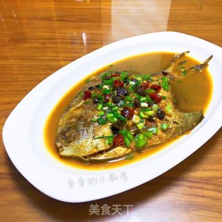 豆豉烧鲳鱼的做法