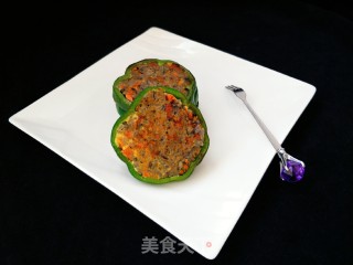 青椒米饭饼！的做法