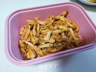 减脂麻辣鸡丝的做法