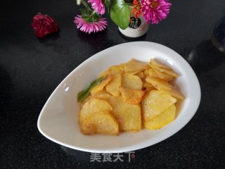 空气炸锅版烧烤料土豆片